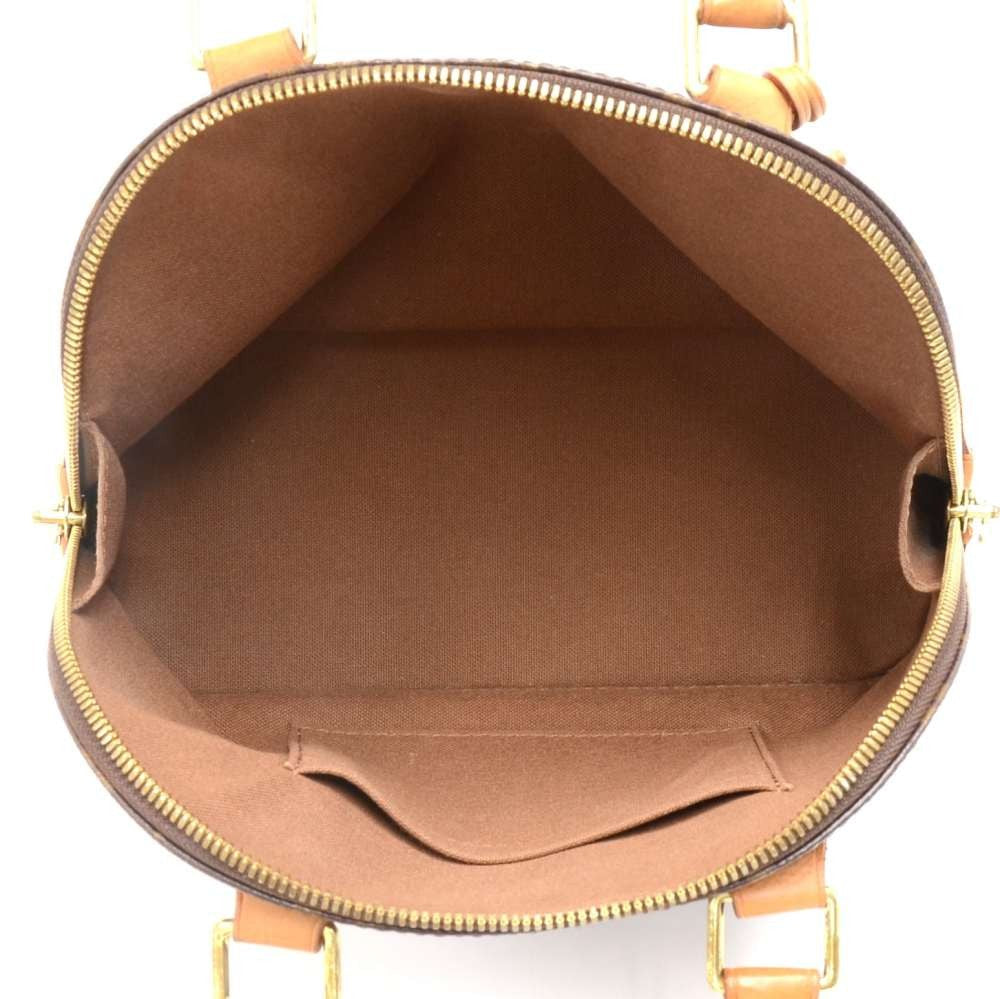 Louis Vuitto Alma BB Monogram Canvas Shoulder Bag