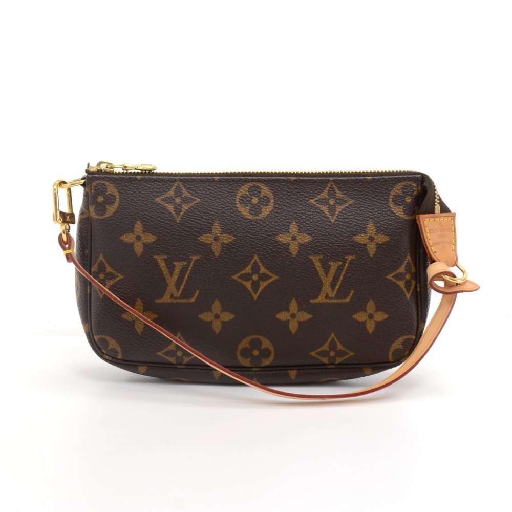 Louis Vuitto Mini Pochette Accessoires Monogram Canvas Evening Bag