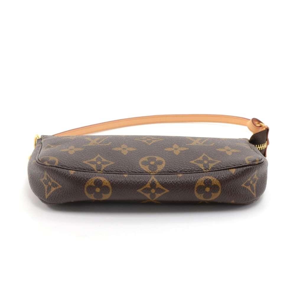 Louis Vuitto Mini Pochette Accessoires Monogram Canvas Evening Bag