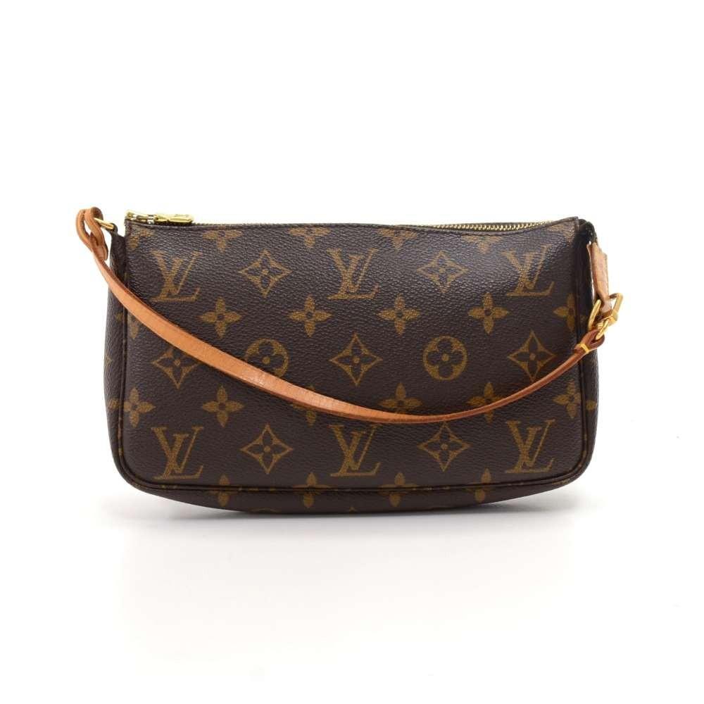 Louis Vuitto Pochette Accessoires Monogram Canvas Evening Bag
