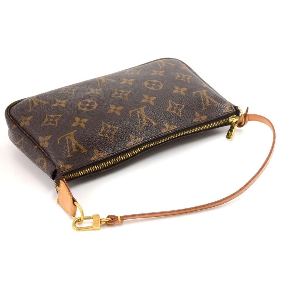 Louis Vuitto Pochette Accessoires Monogram Canvas Evening Bag