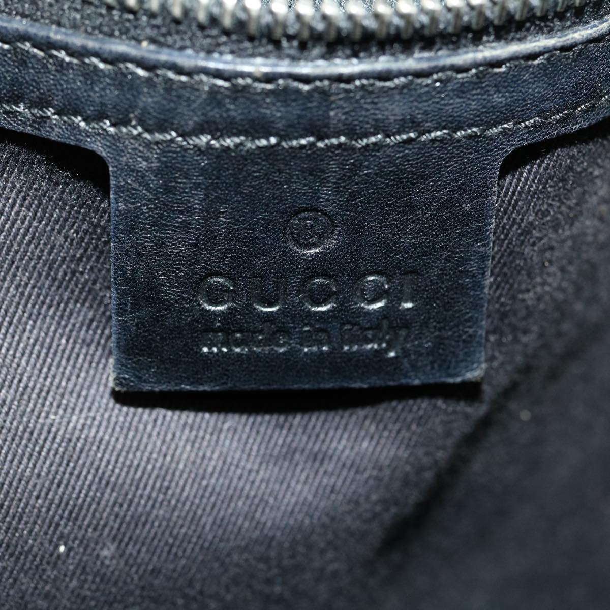 GUCCI GG Canvas Hand Bag Black 30974