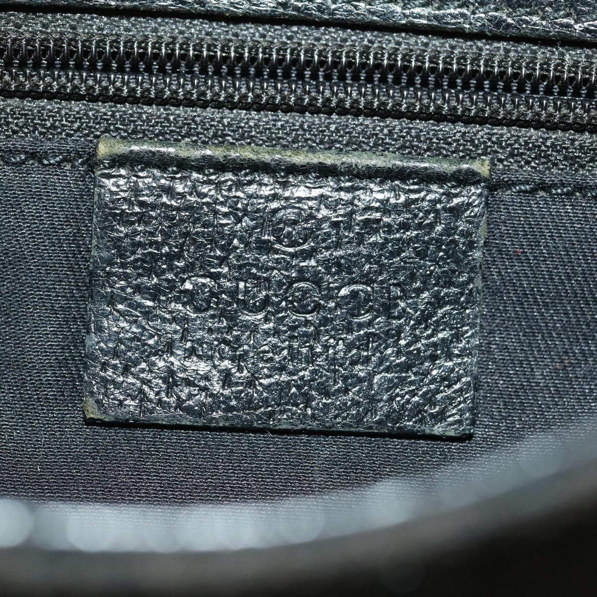 GUCCI GG Canvas Body Bag Black 30999