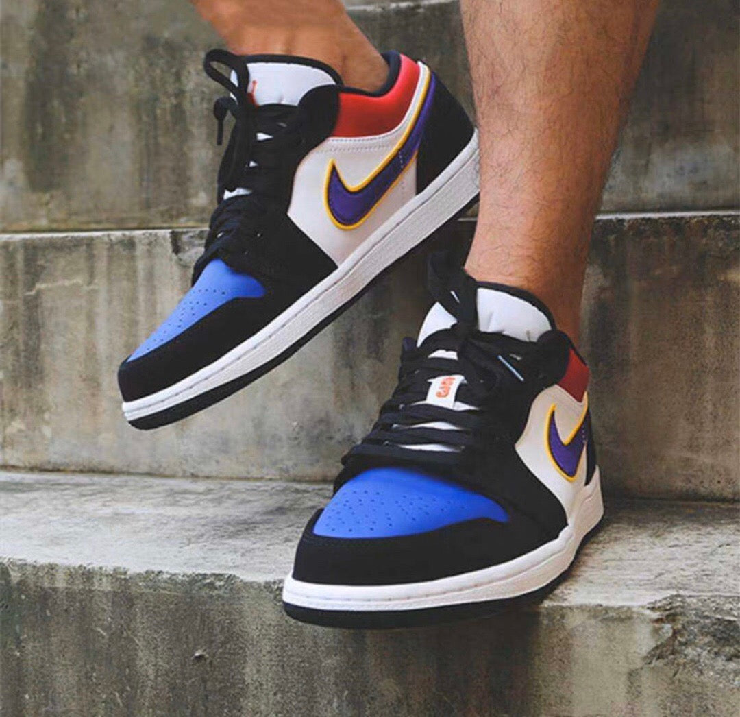 GLM - AJ1 Mandarin Duck Lakers Purple