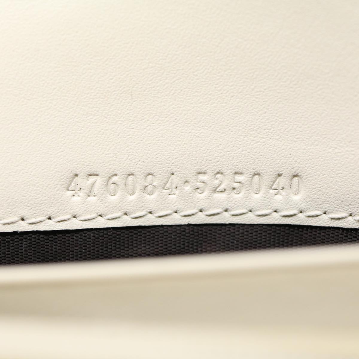 GUCCI Sylvie Continental Wallet Sherry Line Leather Beige Navy Red 31004A