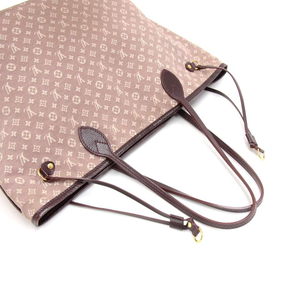 Louis Vuitto Neverfull MM Mini Lin Canvas Tote Bag