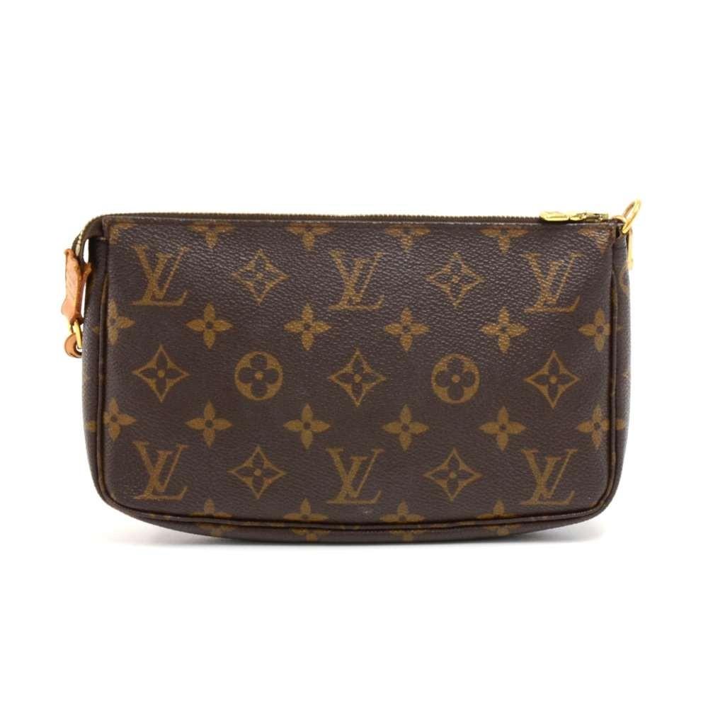 Louis Vuitto Pochette Accessoires Monogram Canvas Evening Bag