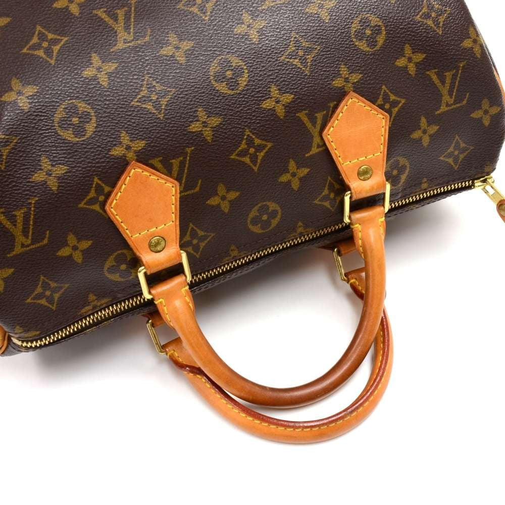 Louis Vuitto Speedy 30 Monogram Canvas City Handbag