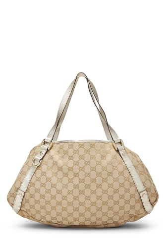 Gucci,  Gold Original GG Canvas Tote, Gold