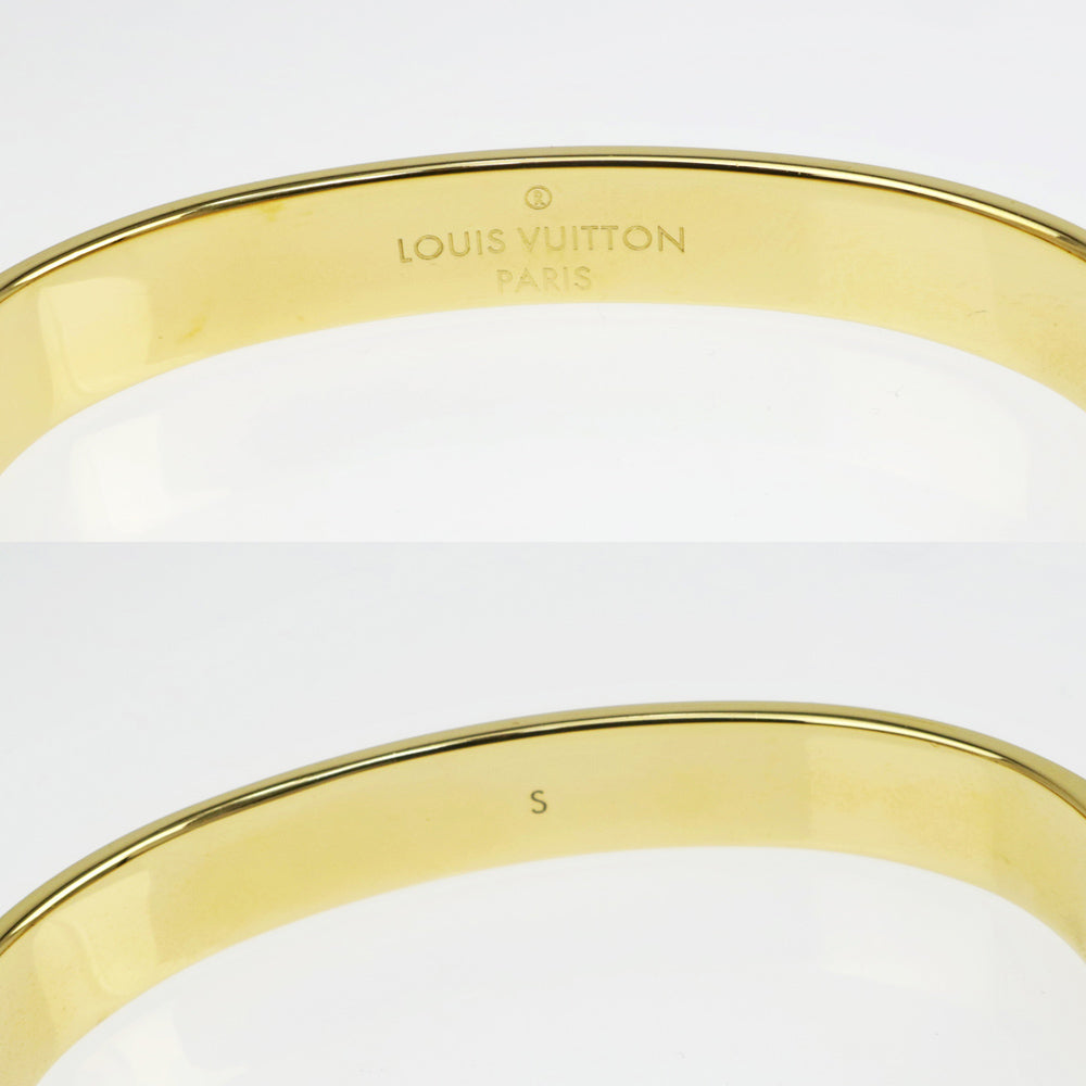 Louis Vuitton Ridge Bracelet Nanogram Strass M64860 G S Size Bungalow Accessories