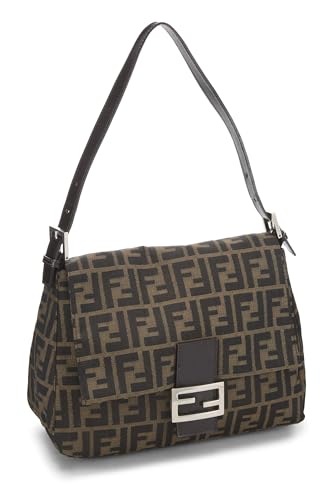 Fendi,  Brown Zucca Canvas Mama, Brown