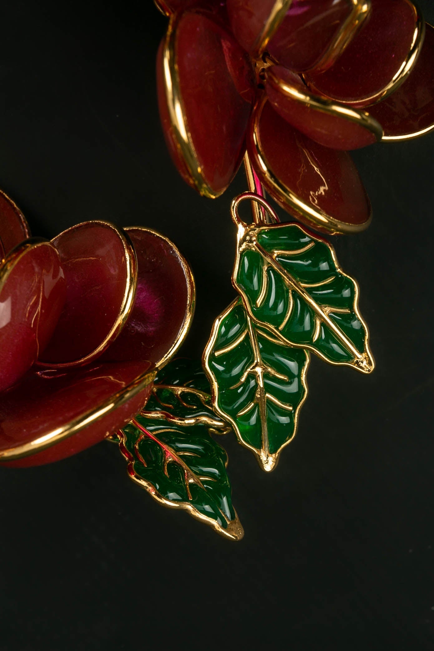 Collier en pÃƒÆ’Ã‚Â¢te de verre Augustine