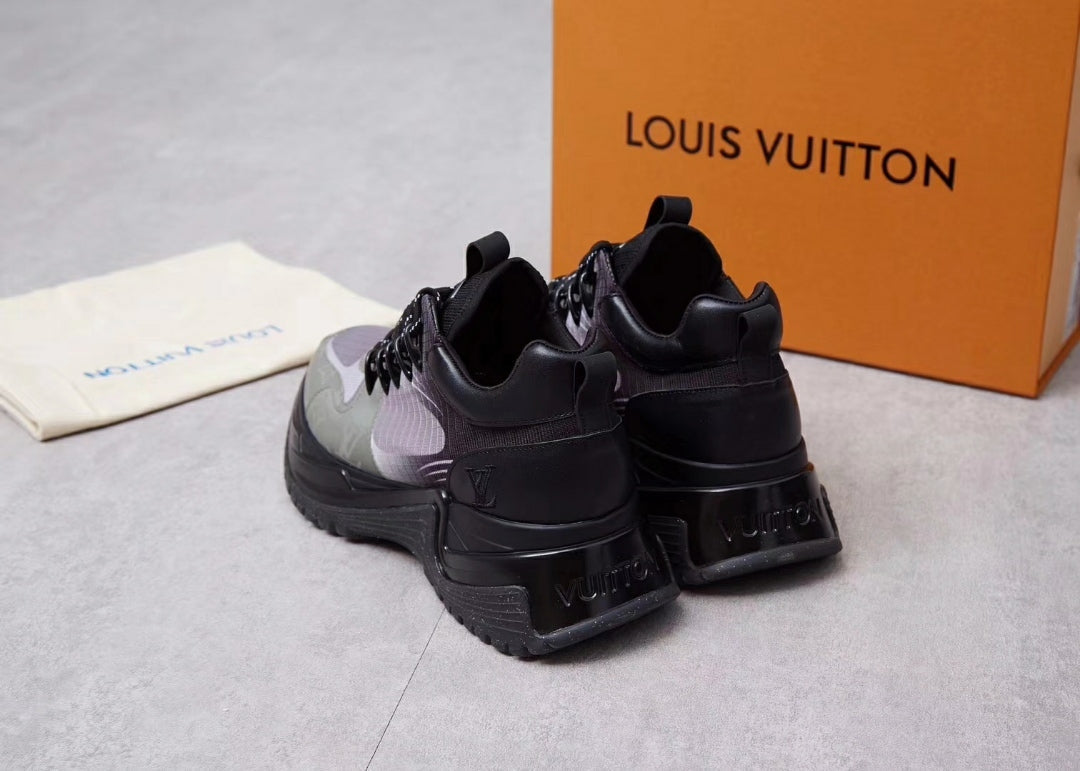 GLM - LUV Run Away Purple Black Sneaker