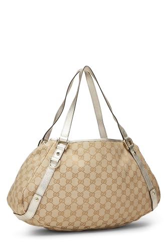 Gucci,  Gold Original GG Canvas Tote, Gold