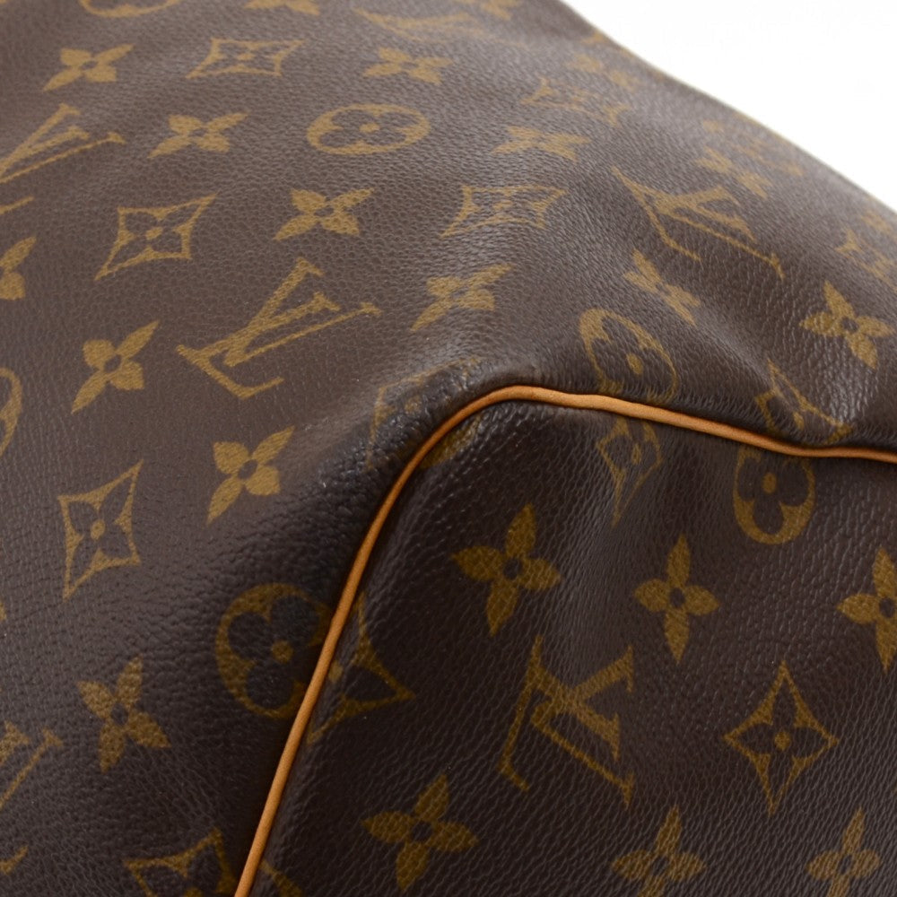 Louis Vuitto Keepall 55 Bandouliere Monogram Canvas Travel Bag with Strap