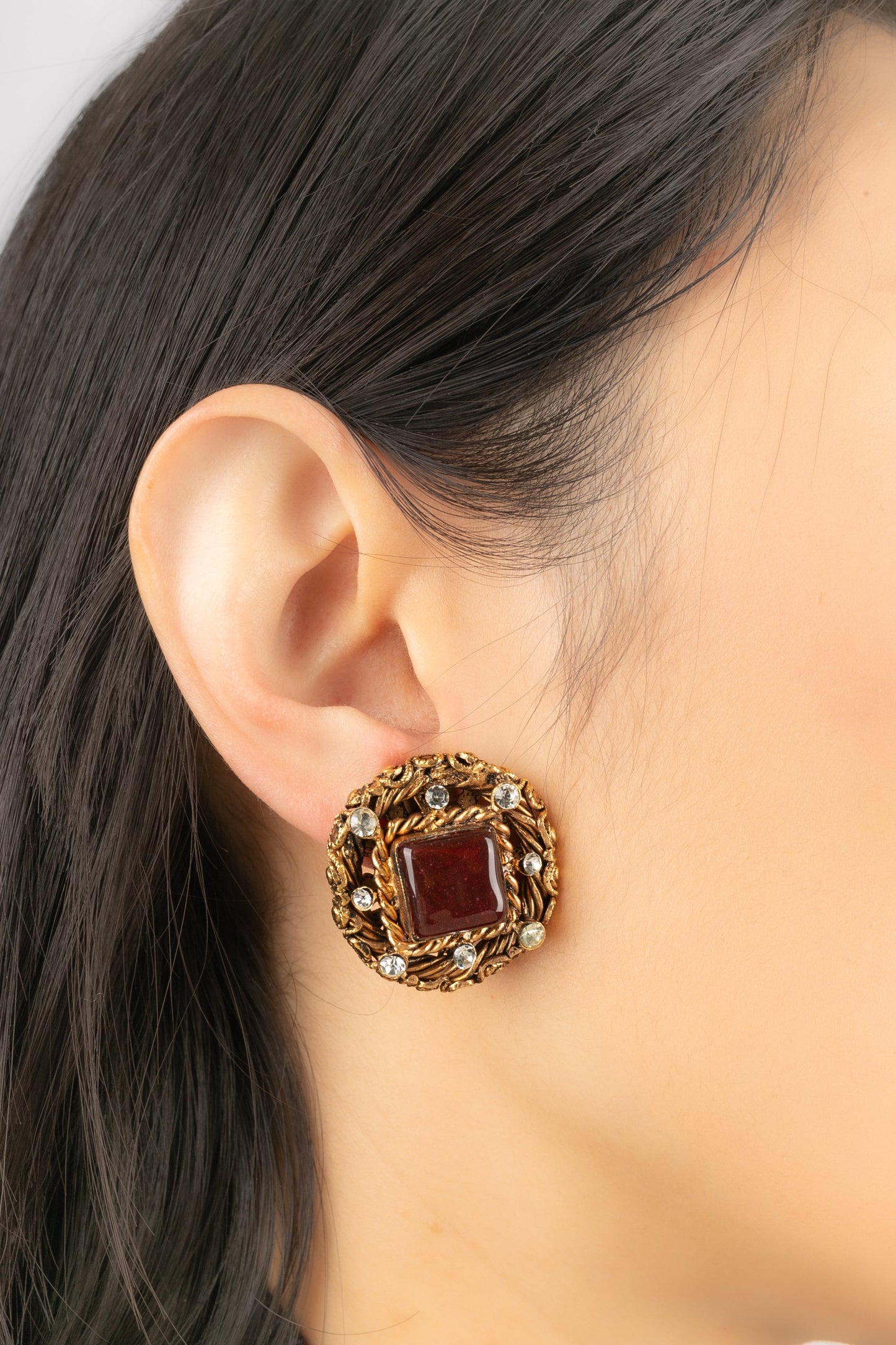 Boucles d'oreilles Chanel 1983
