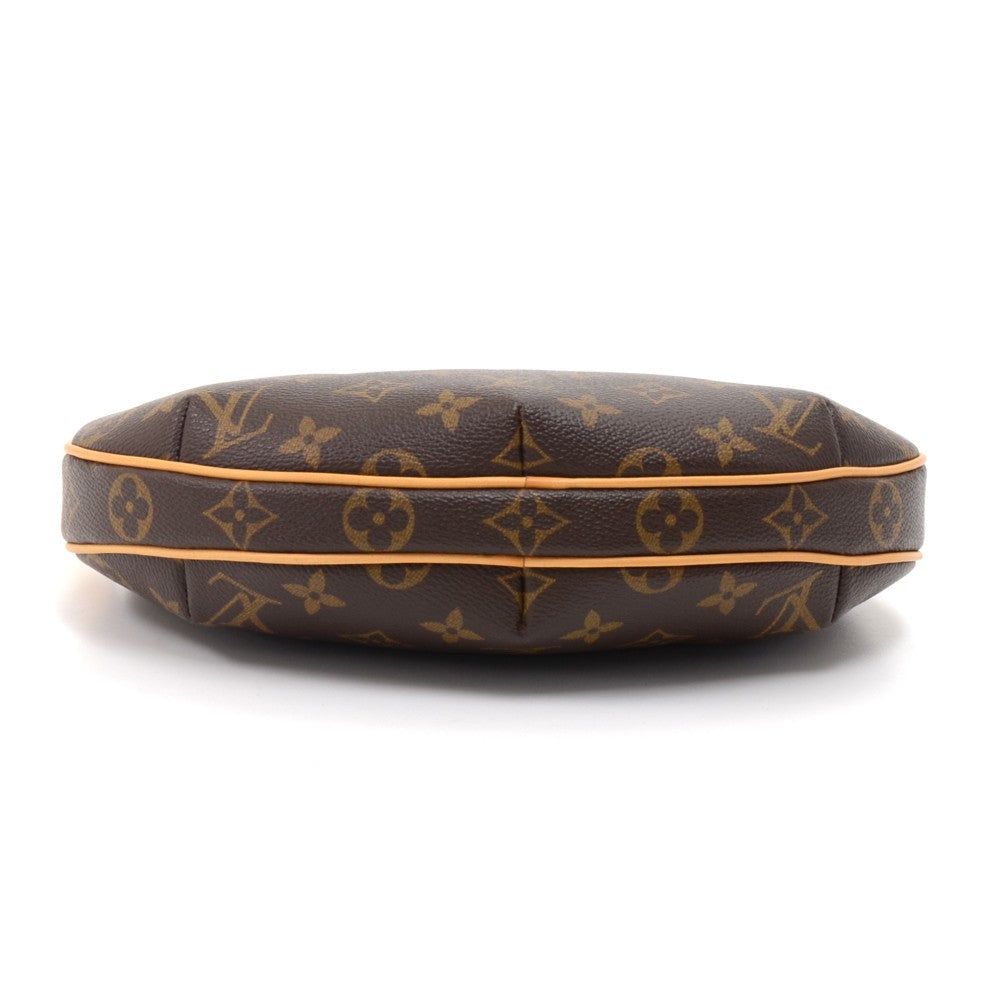 Louis Vuitto Pochette Croissant Monogram Canvas Handbag