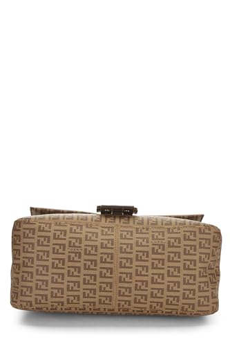 Fendi,  Brown Zucchino Coated Canvas Mama, Brown