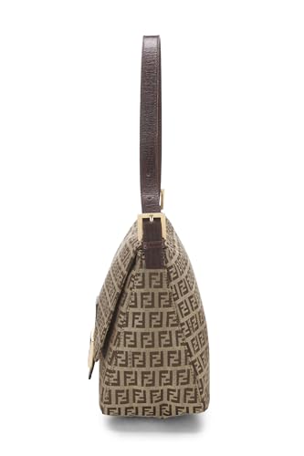 Fendi,  Beige Zucchino Canvas Mama, Brown