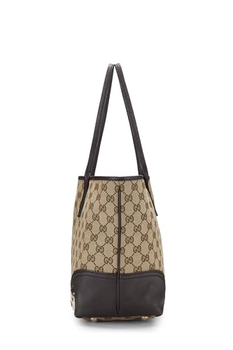 Gucci,  Brown Original GG Canvas Britt Tote, Brown