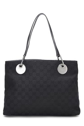 Gucci,  Black GG Canvas Eclipse Tote, Black