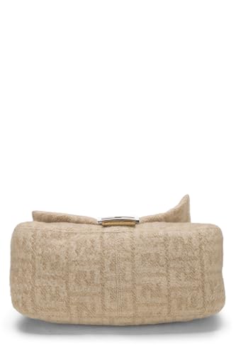 Fendi,  Beige Zucca Wool Mama, Beige