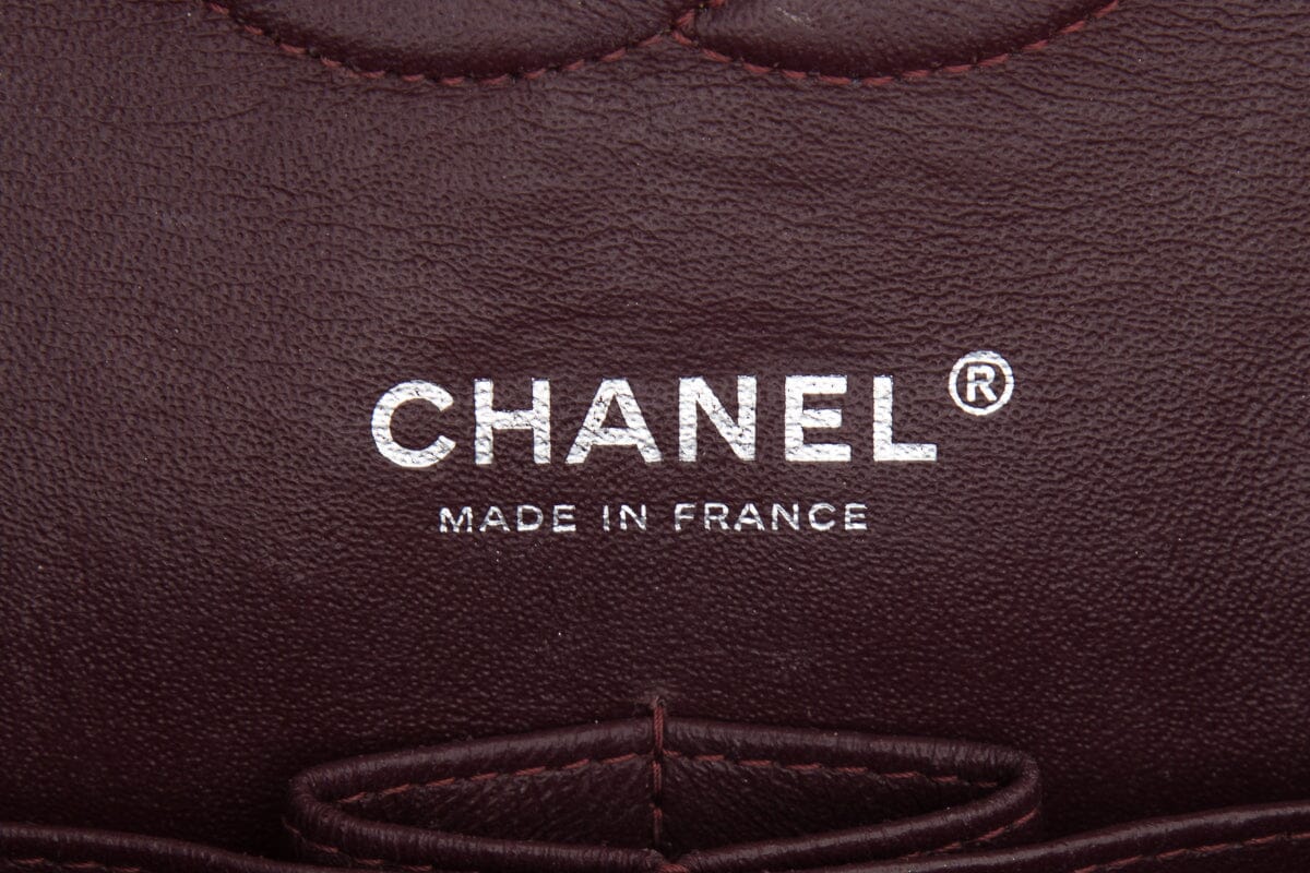 Chanel 2016 Black Caviar Double Flap Handbag with Silver Hardware