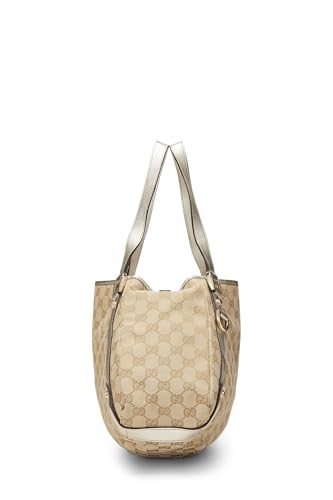 Gucci,  Gold Original GG Canvas Tote, Gold