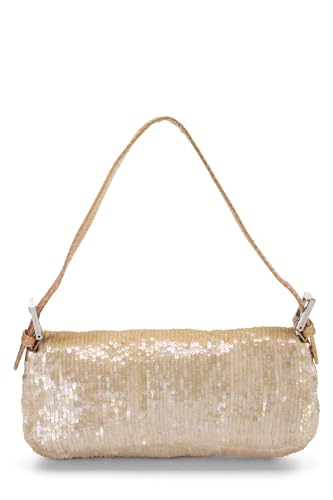 Fendi,  Pink Sequin Baguette, Pink