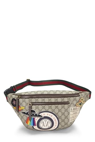 Gucci,  Brown Original GG Supreme Canvas Courrier Waist Pouch, Brown