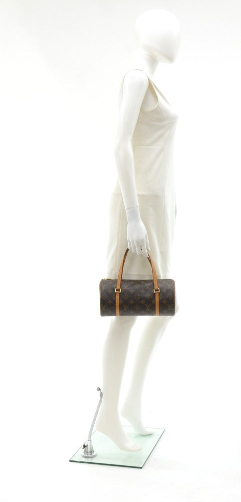 Louis Vuitto Papillon 26 Monogram Canvas Handbag