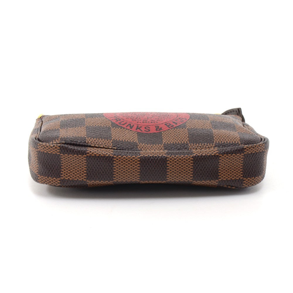 Louis Vuitto Pochette Accessoires Trunks & Bags Damier Canvas Mini Bag