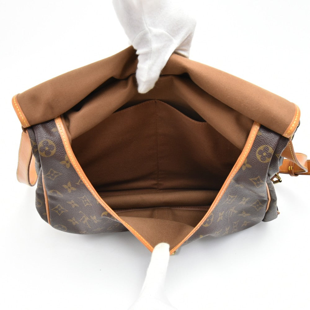 Louis Vuitto Saumur 35 Monogram Canvas Messenger Bag