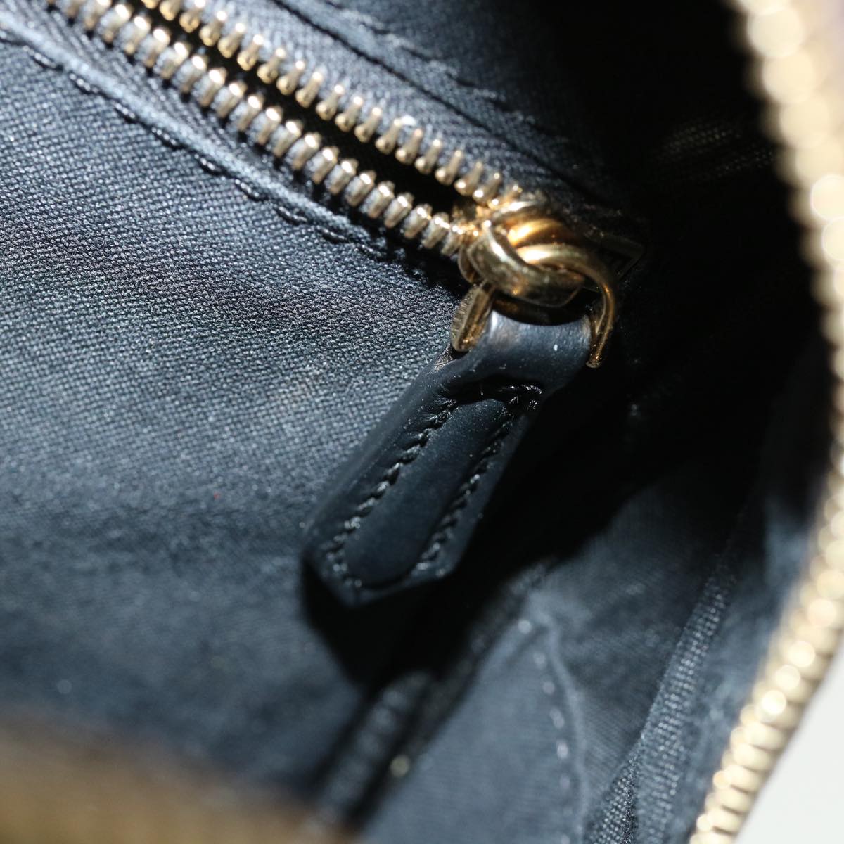 FENDI Zucca Canvas Backpack Coated Canvas Brown Black 8BZ038 32630A
