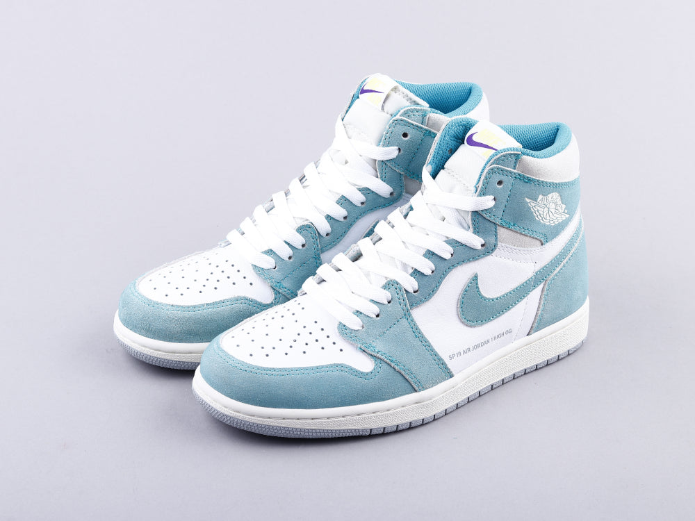GLM - AJ1 Green Suede Tiffany