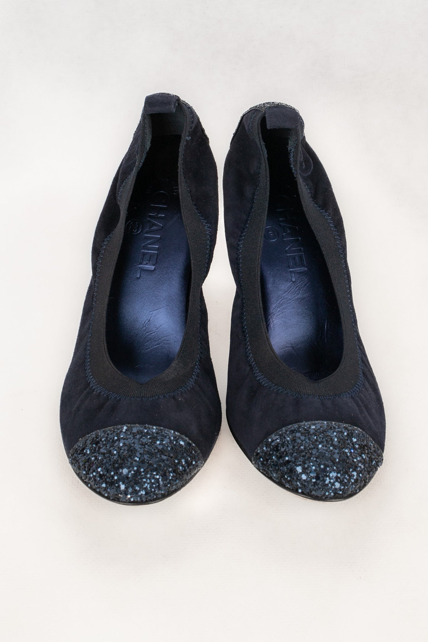 Escarpins Ã  paillettes Chanel