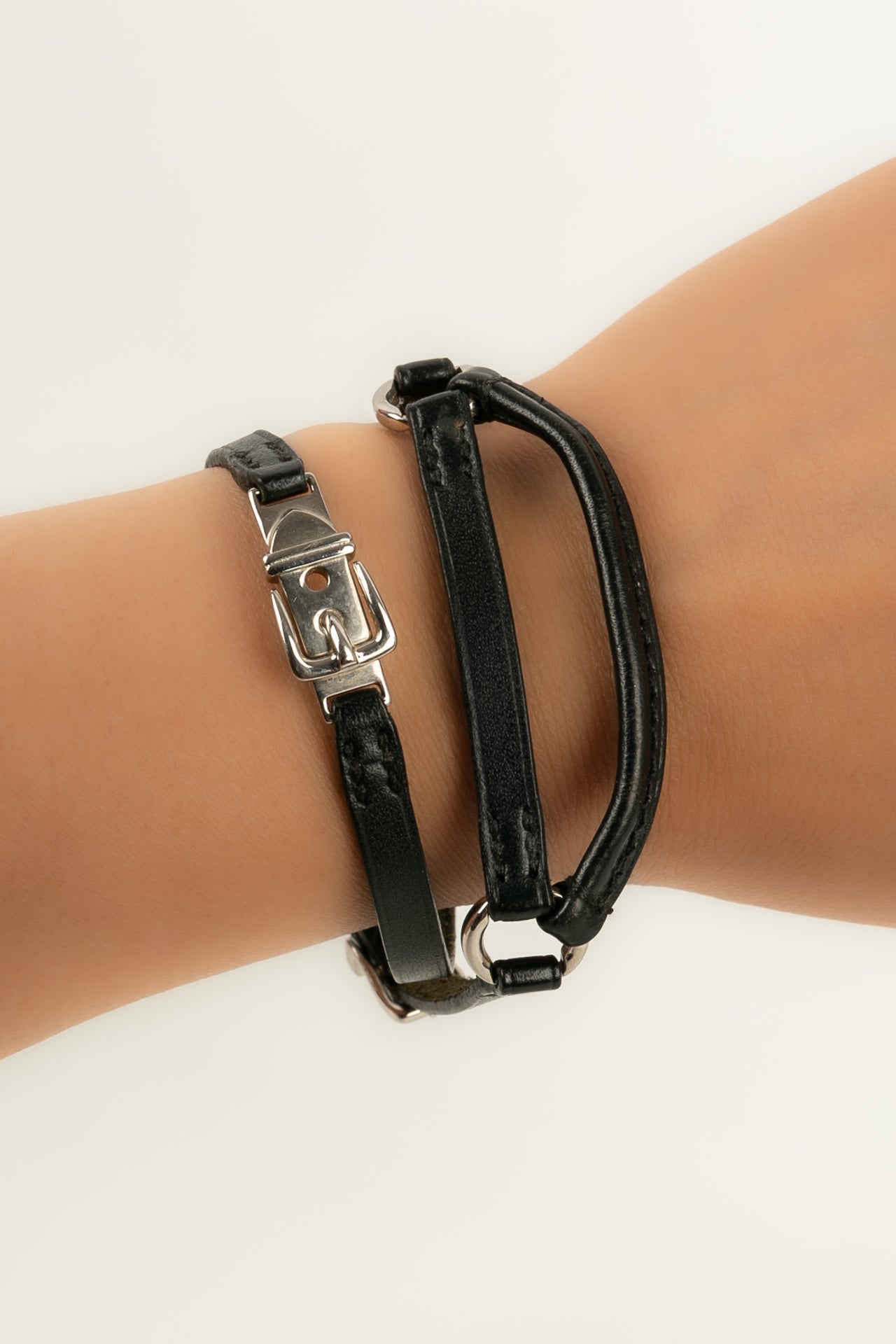 Collier chocker en cuir HermÃƒÆ’Ã‚Â¨s