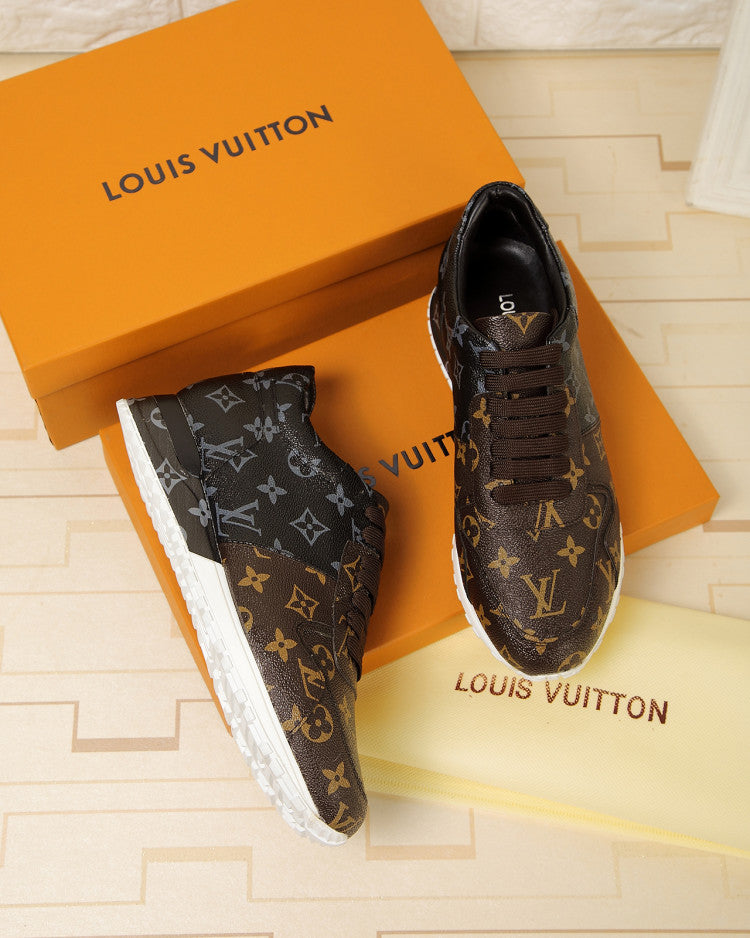 GLM - LUV GLMnogram Denim Brown Sneaker