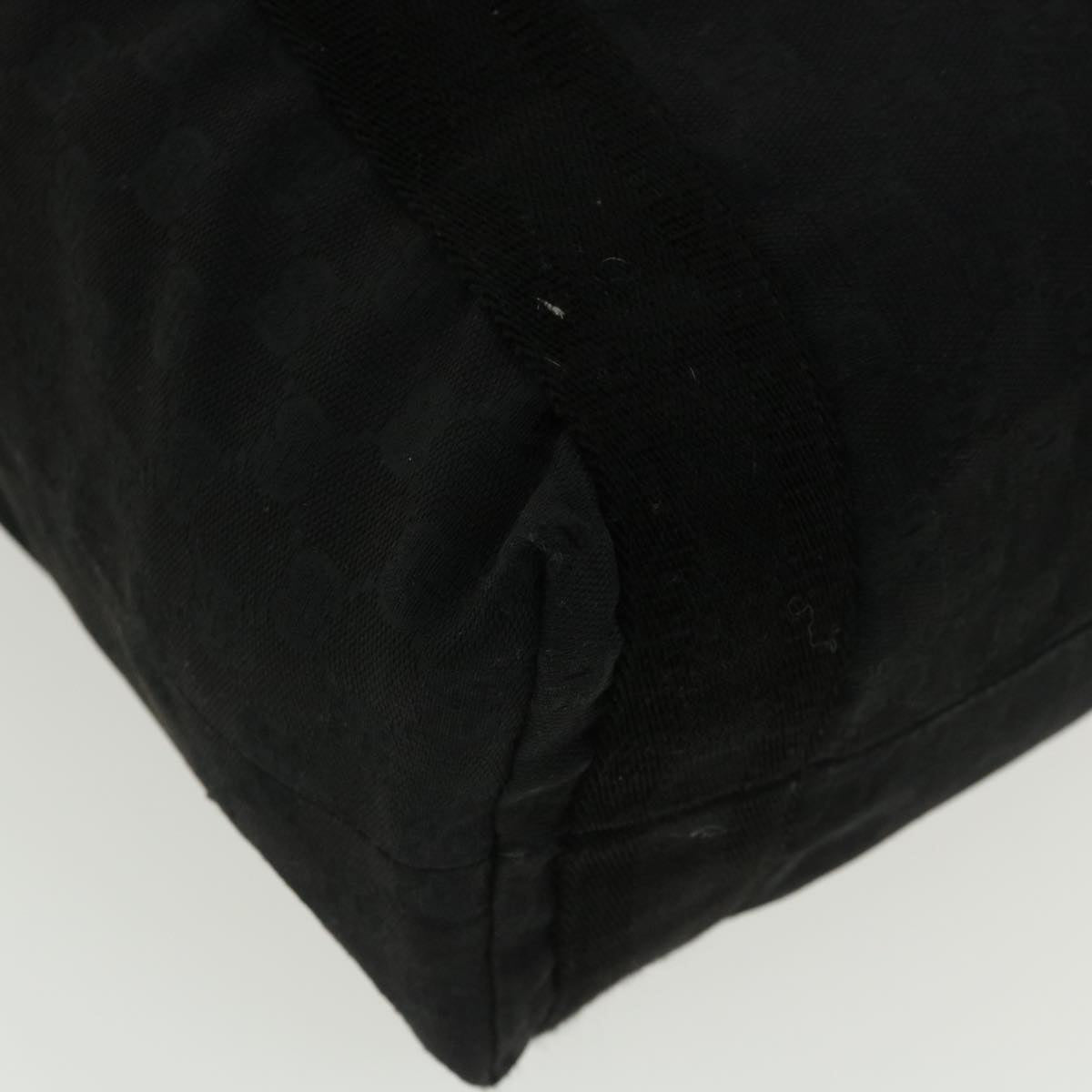 GUCCI GG Canvas Hand Bag Black 33937