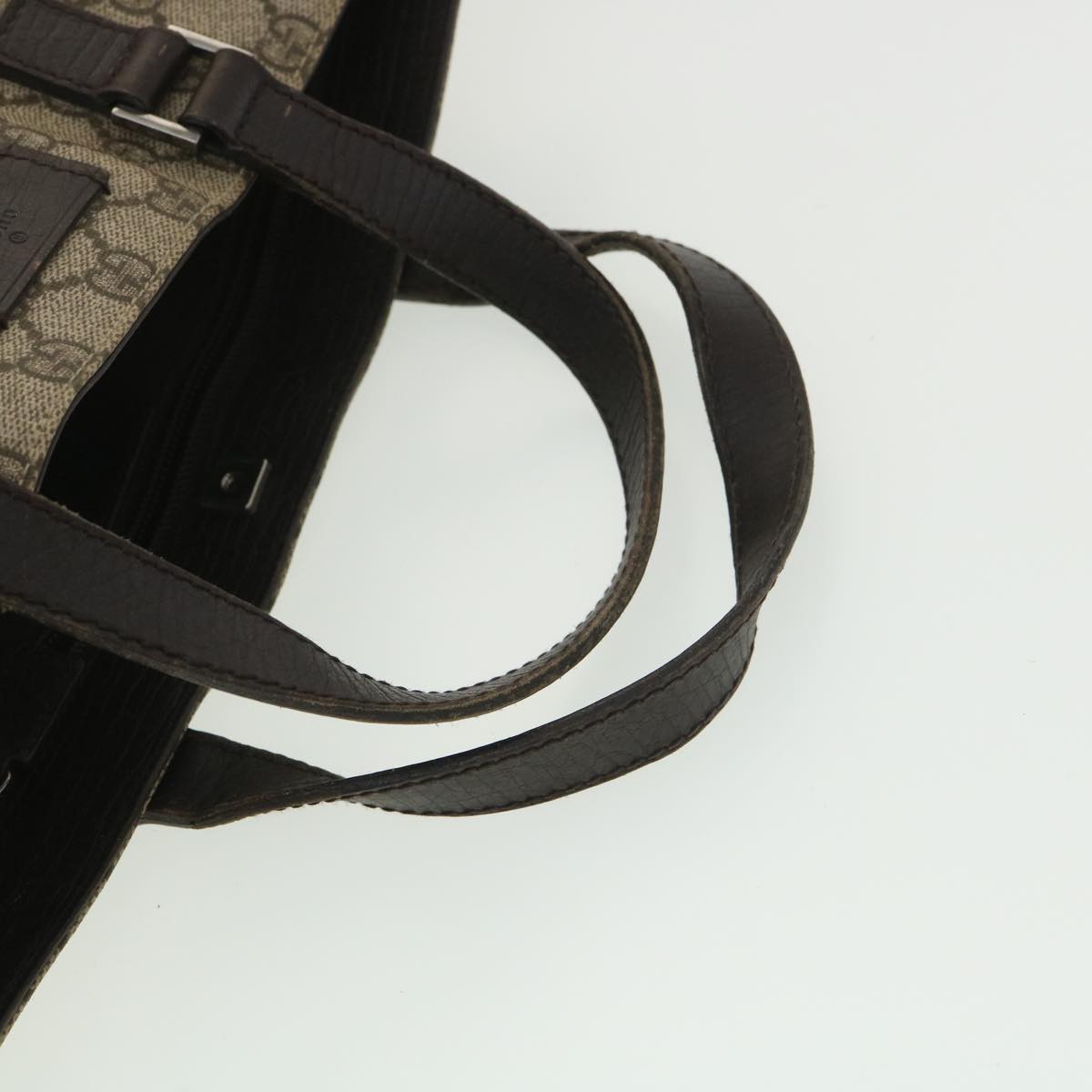 GUCCI GG Supreme Hand Bag Beige 33991