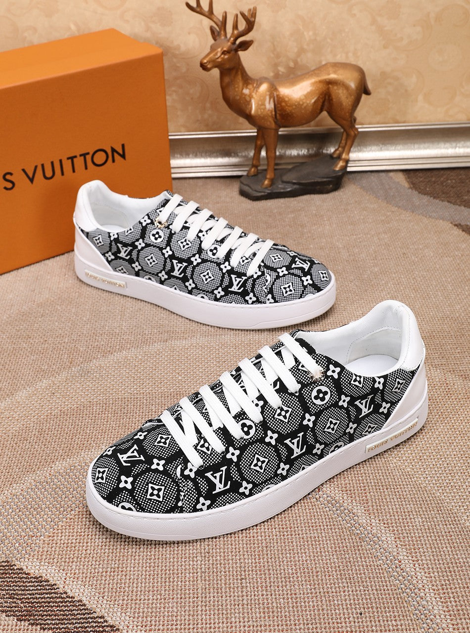 GLM - LUV Time Out Black And White Sneaker