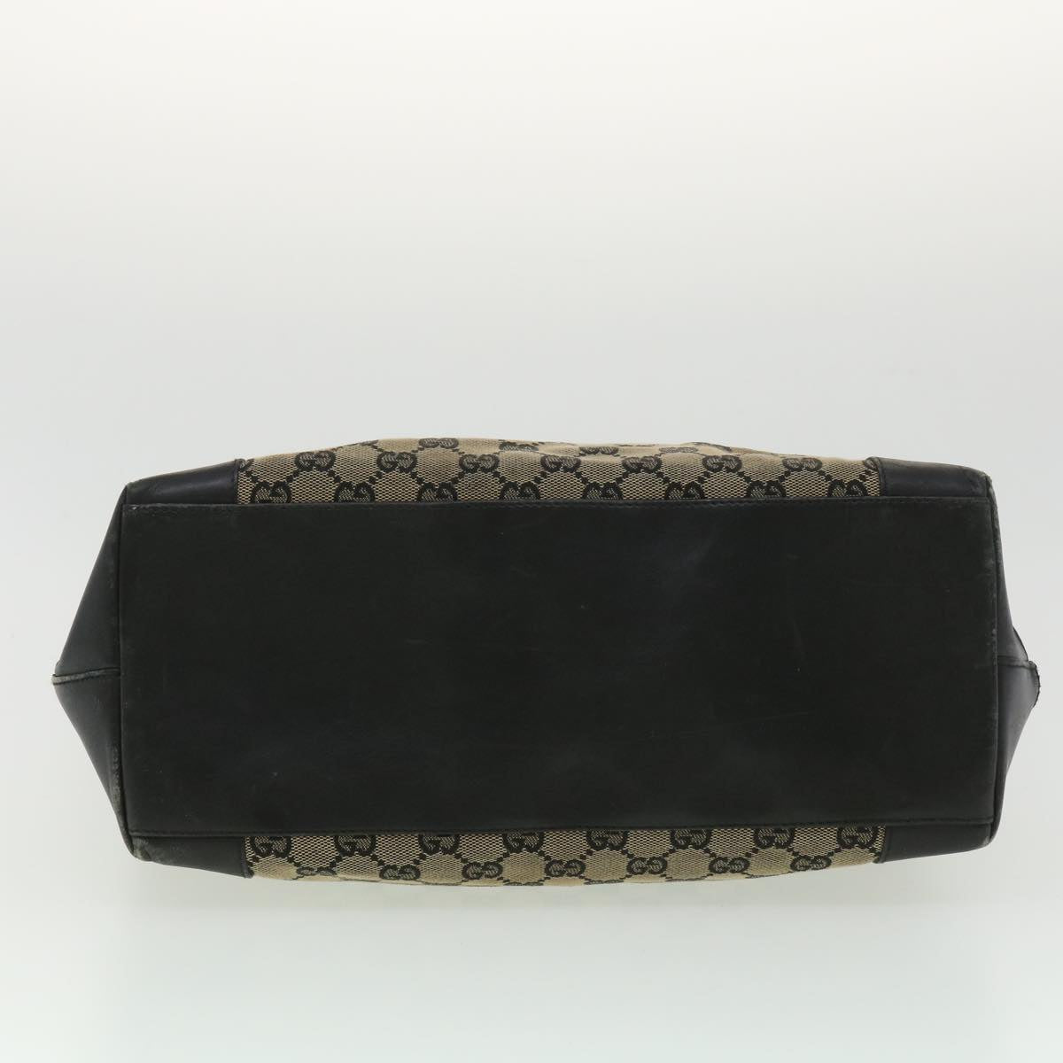 GUCCI GG Canvas Hand Bag Navy 1121 34050