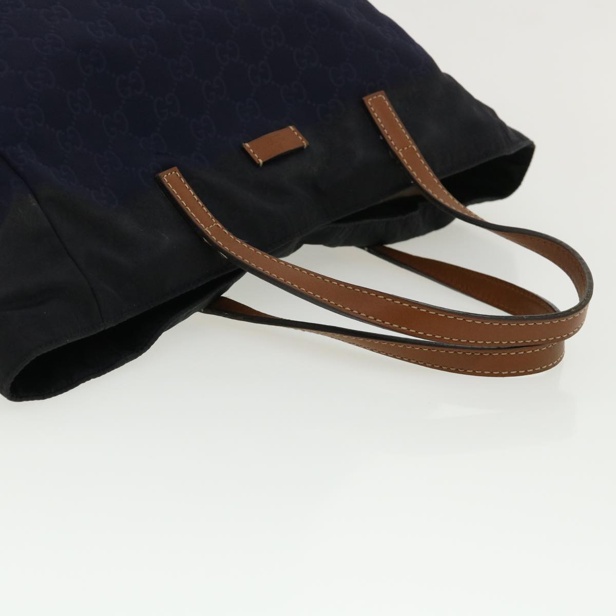 GUCCI GG Canvas Shoulder Bag Nylon Purple 282439 34062