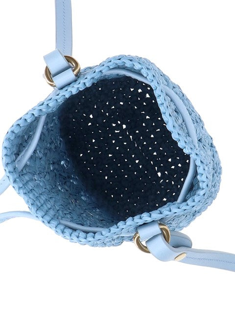 Miu Miu Women Raffia Bucket Bag