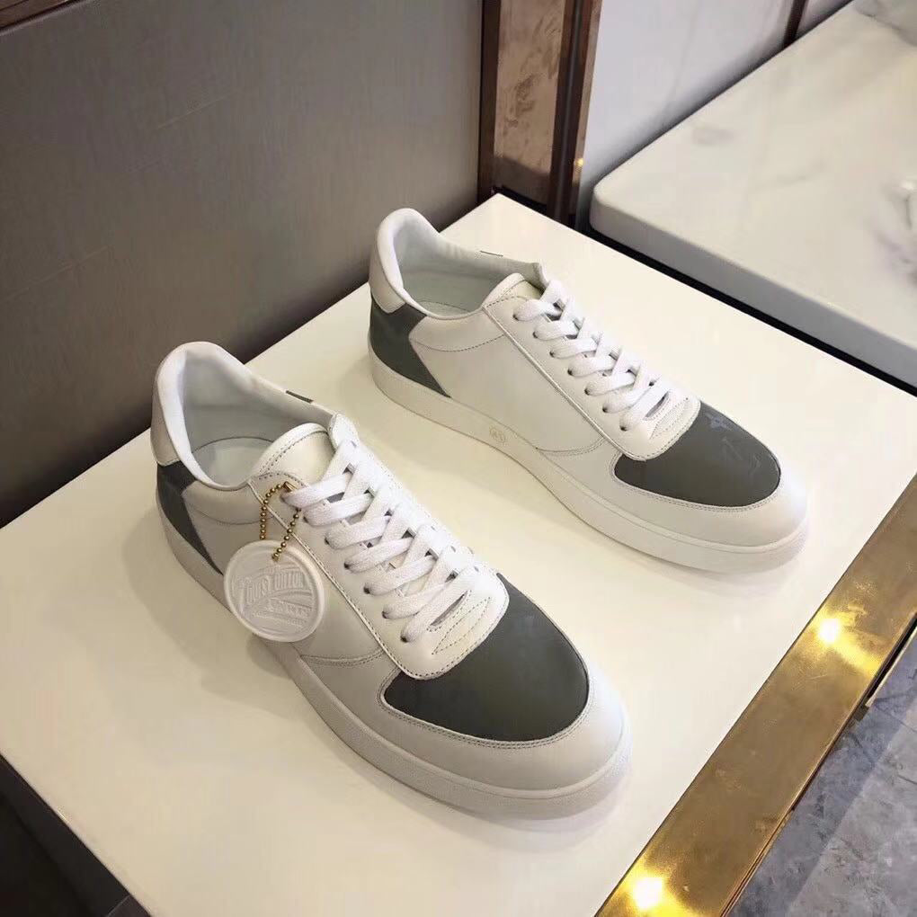 GLM - LUV Rivoli Low Gray White Sneaker
