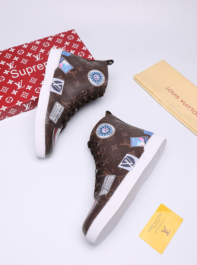 GLM - LUV Stellar Trainer Boot Brown Sneaker