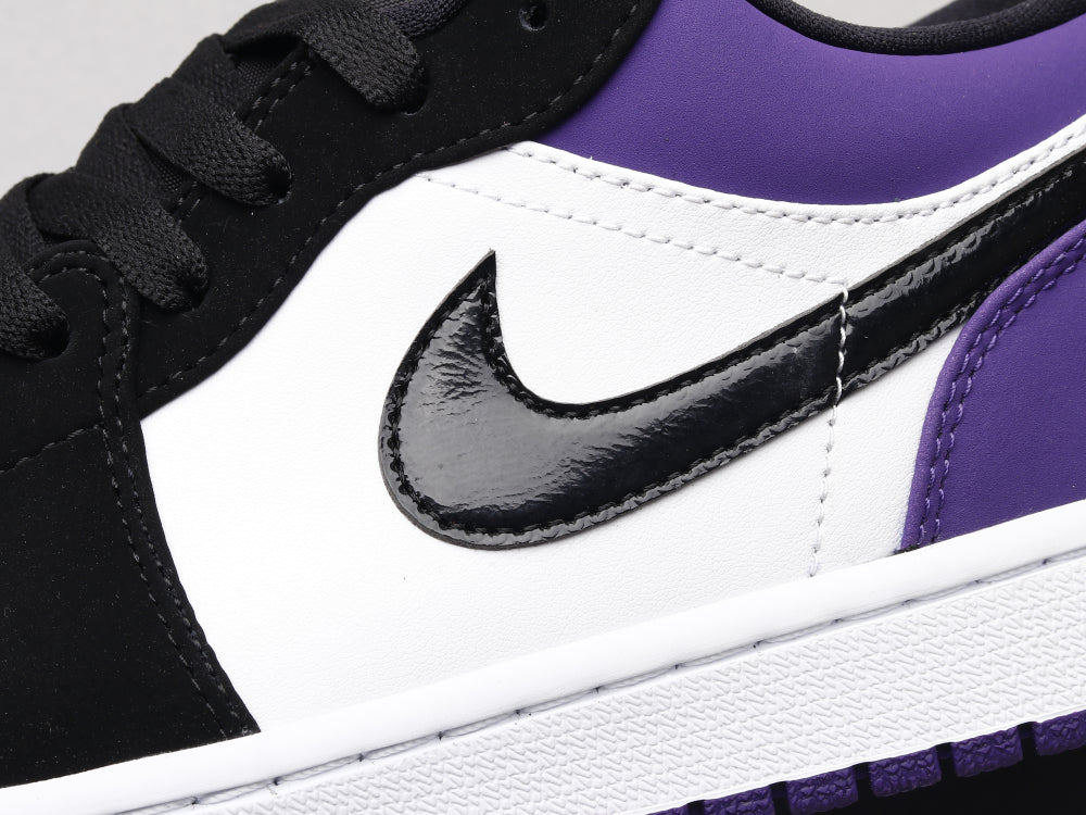 GLM - AJ1 black and purple toes