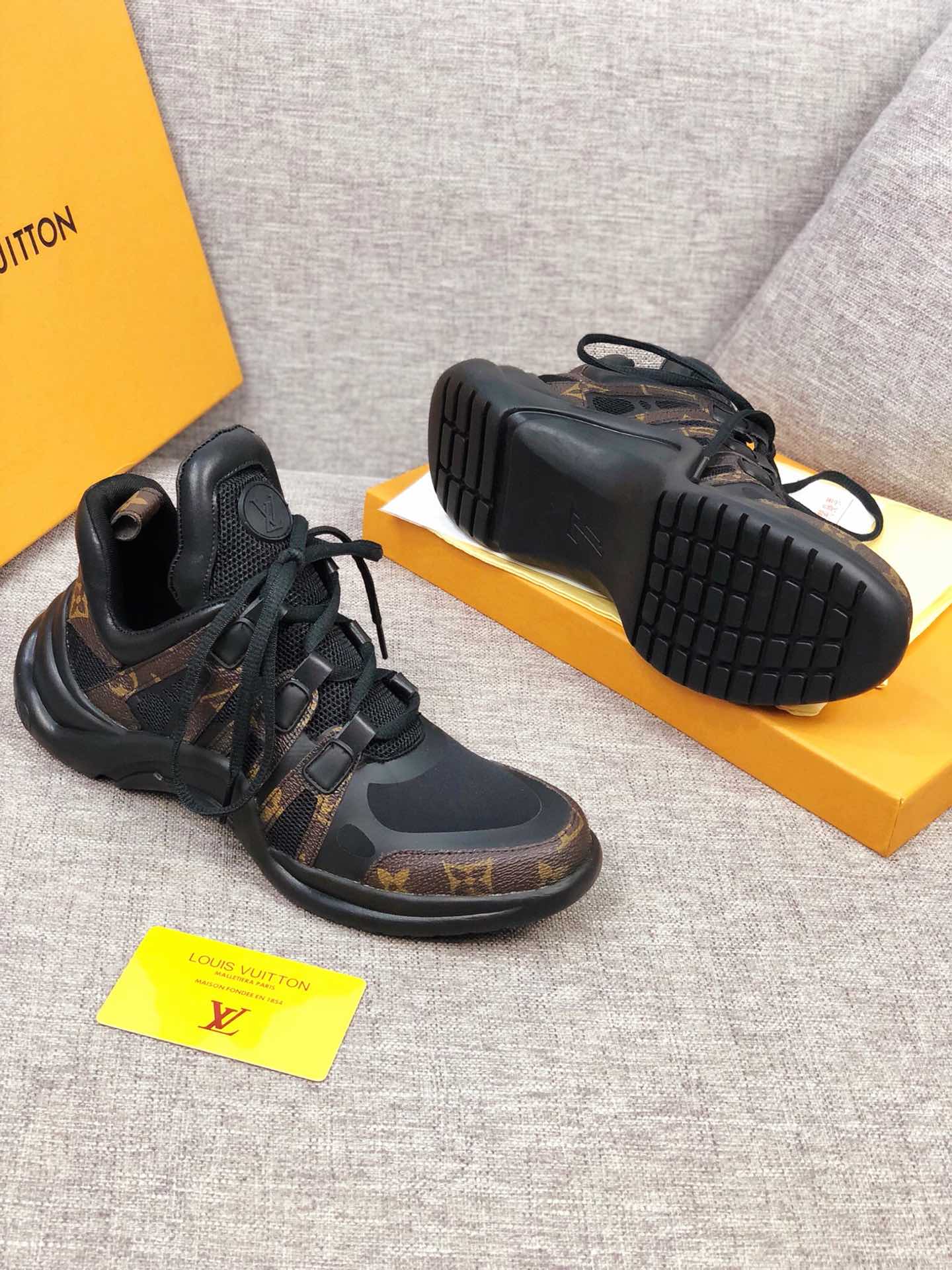 GLM - LUV Archlight Black Brown Sneaker