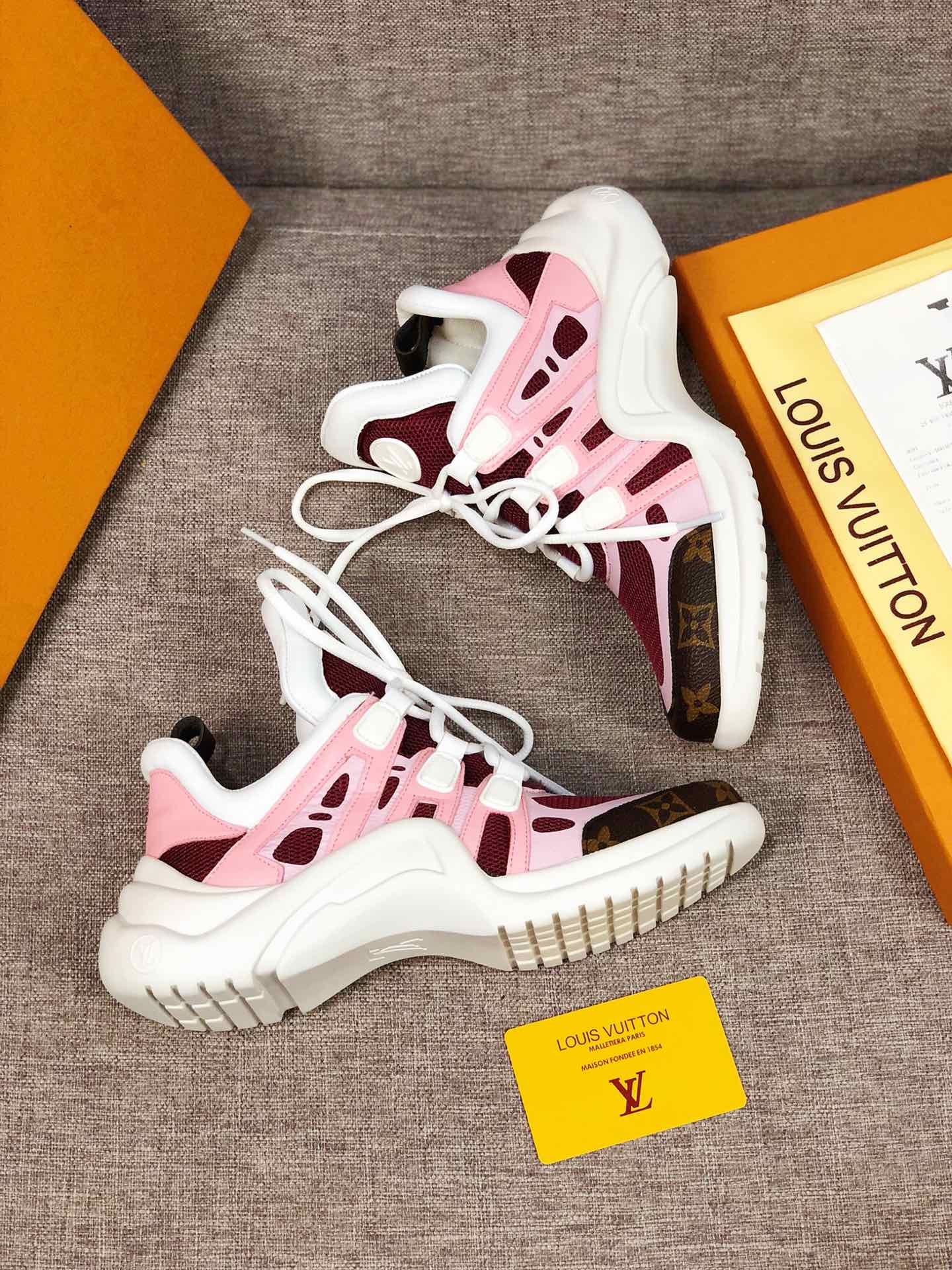 GLM - LUV Archlight Pink Brown Sneaker