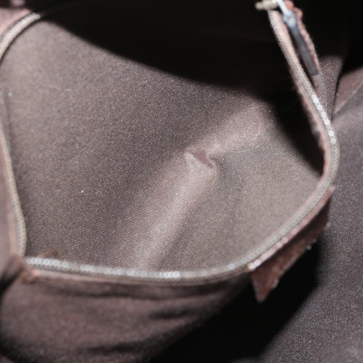 GUCCI GG Canvas Shoulder Bag Beige 121023 35573